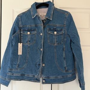Martha Stewart Classic Blue Denim Jacket size Medium